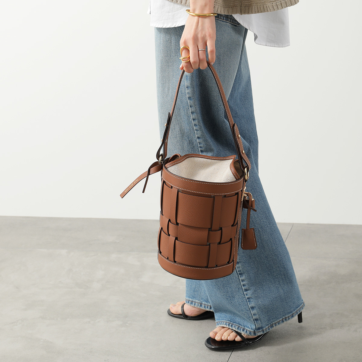 うちここめい【茶/オーバル/BELT】オイルレザー  かごバッグ うちここめい様専用【茶/オーバル/BELT】オイルレザー かごバッグ