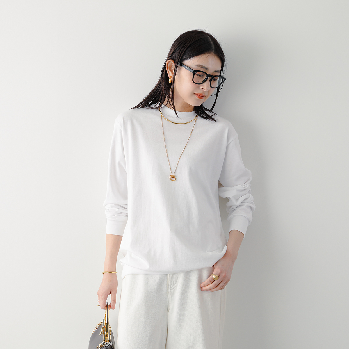 LIFiLL リフィル Tシャツ COTTONY LONGSLEEVE TEE LF002-01 メンズ