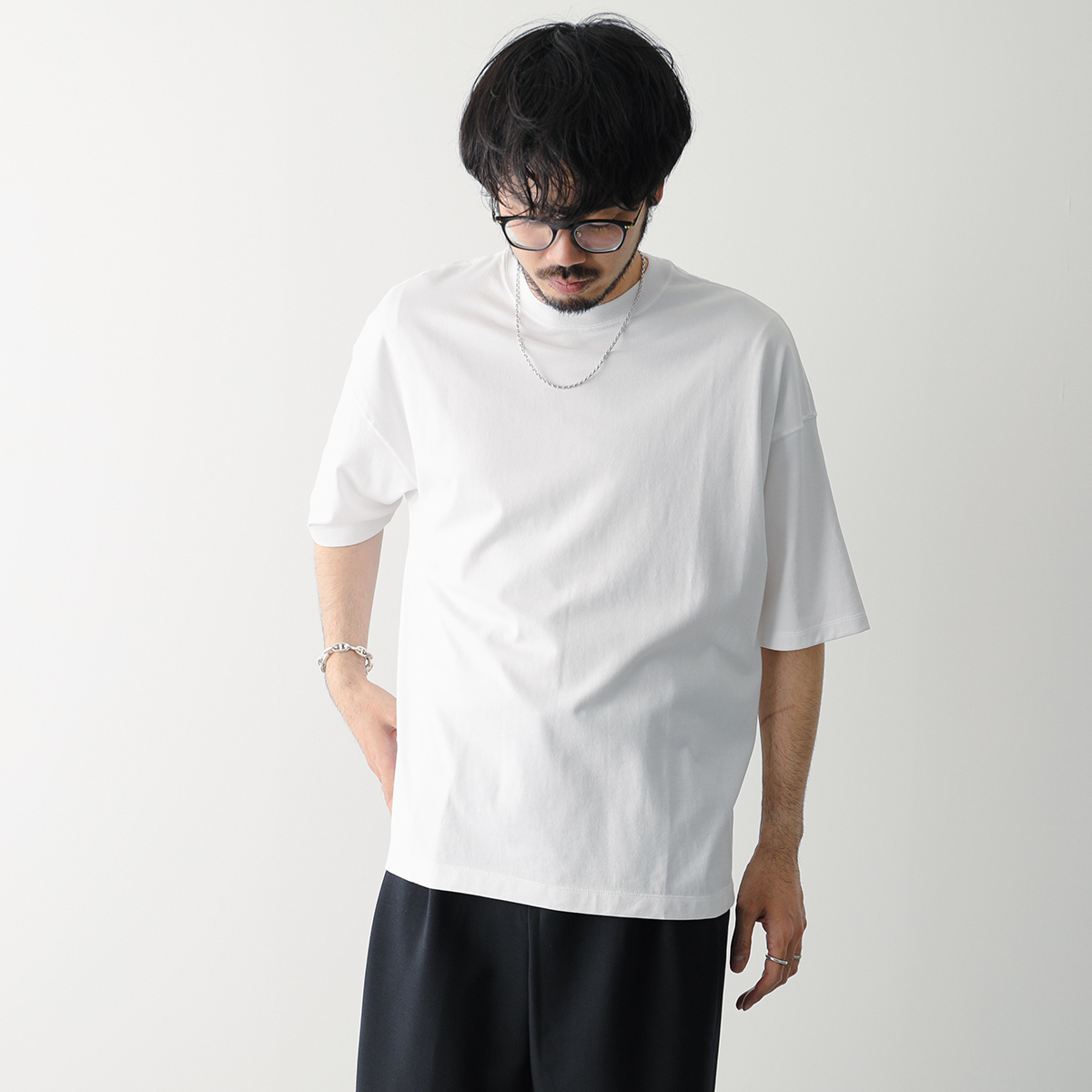 LIFiLL リフィル Tシャツ COTTONY BIG TEE LF015-01 メンズ 半袖