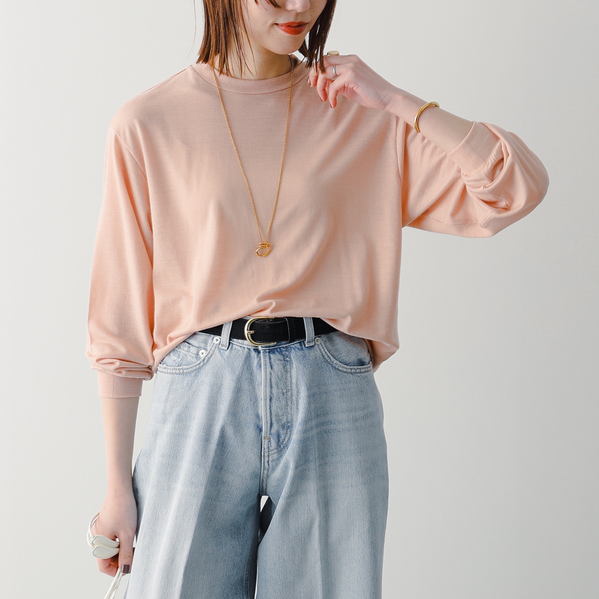 LIFiLL リフィル Tシャツ WOOLISH LONGSLEEVE TEE ウーリッシュ LF021