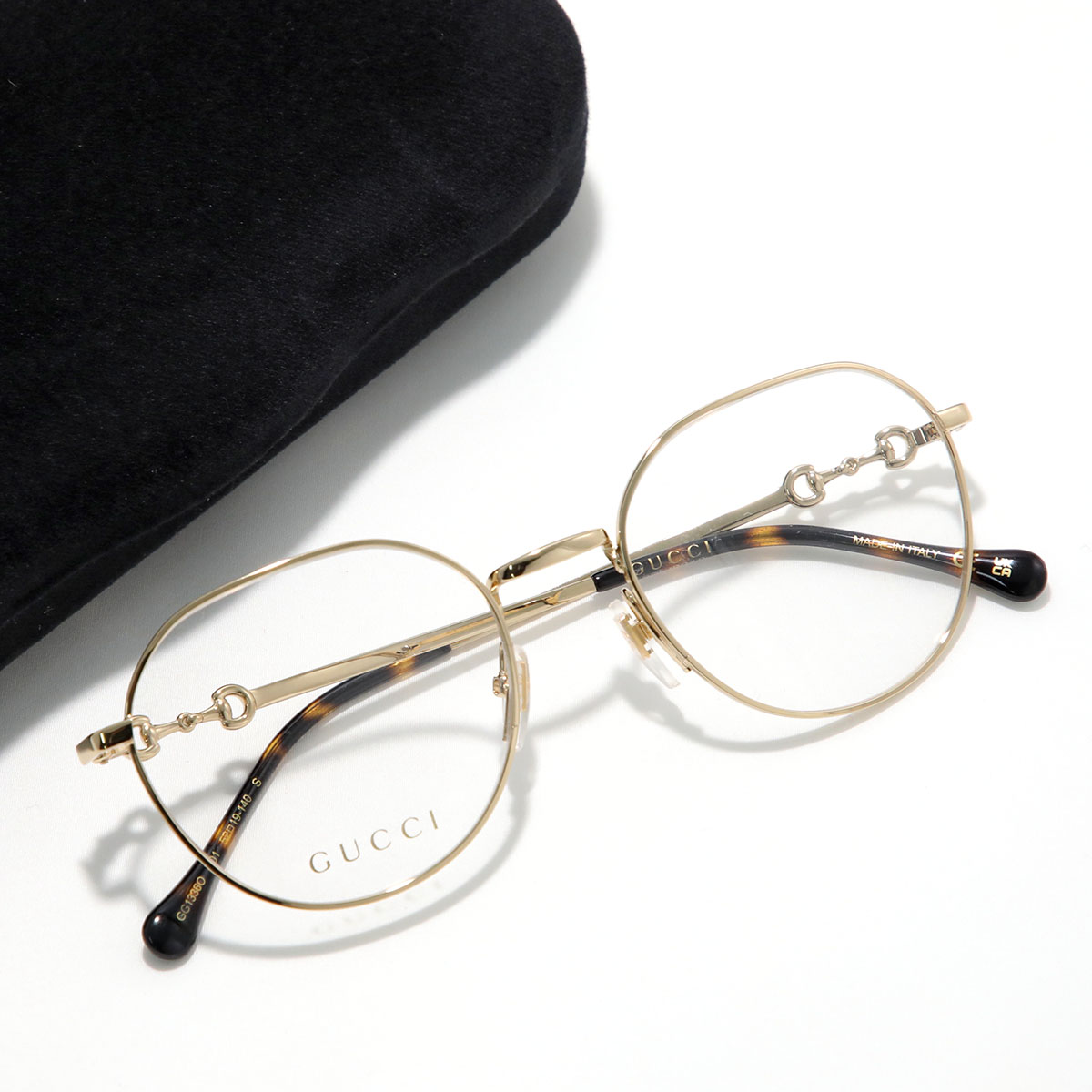 【最終値下げ】GG3835/F Y6C 140 GUCCIメガネ GUCCI（グッチ） メガネ GG1336O レディース ボストン型 メタル