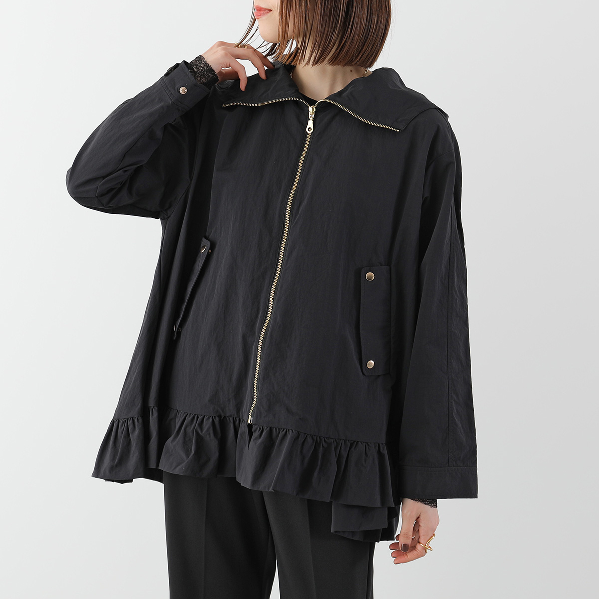 Mewl（ミュール） マウンテンパーカー M261-43012 レディース フリル
