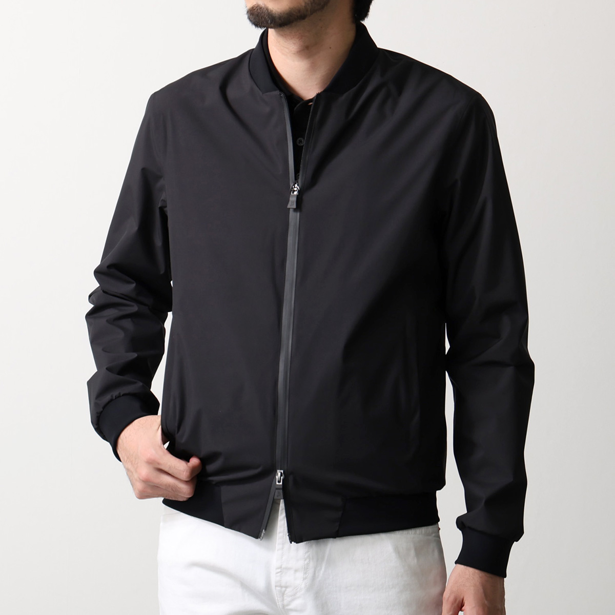 c*i様 新品Herno 定価152900ブラック ボンバージャケット HERNO（ヘルノ） HERNO FUNCTIONAL WARDROBE ファンクショナルワード