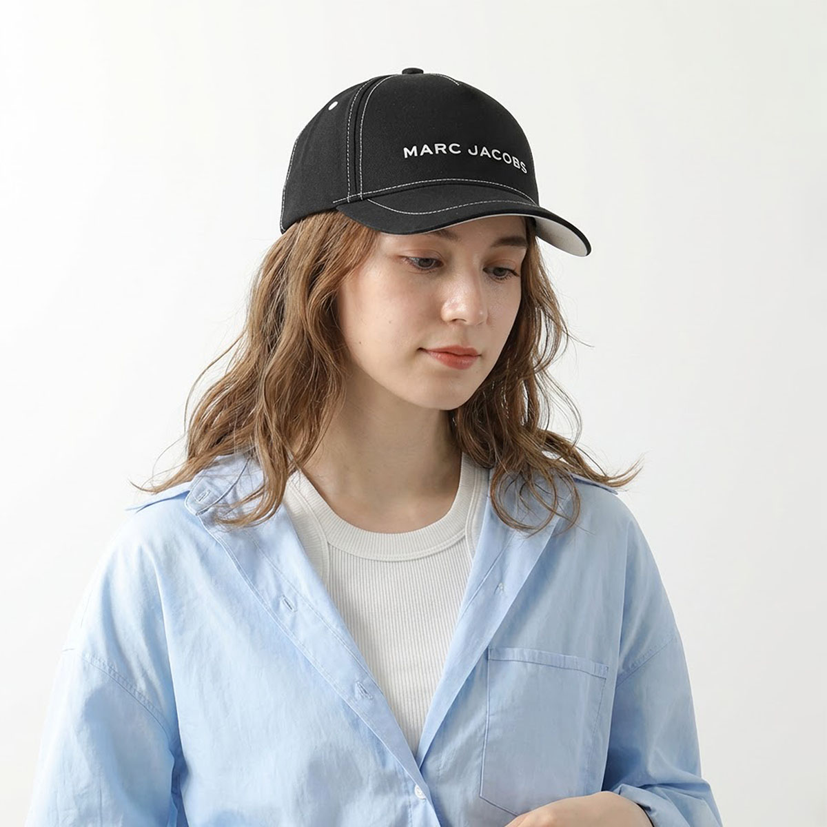 Marc Jacobs バケットハット ロゴ 黒 ブラック レディース マークジェイコブス 帽子 札幌市手稲区 中古・古着通販】MARC JACOBS (マークジェイコブス) モノグラム