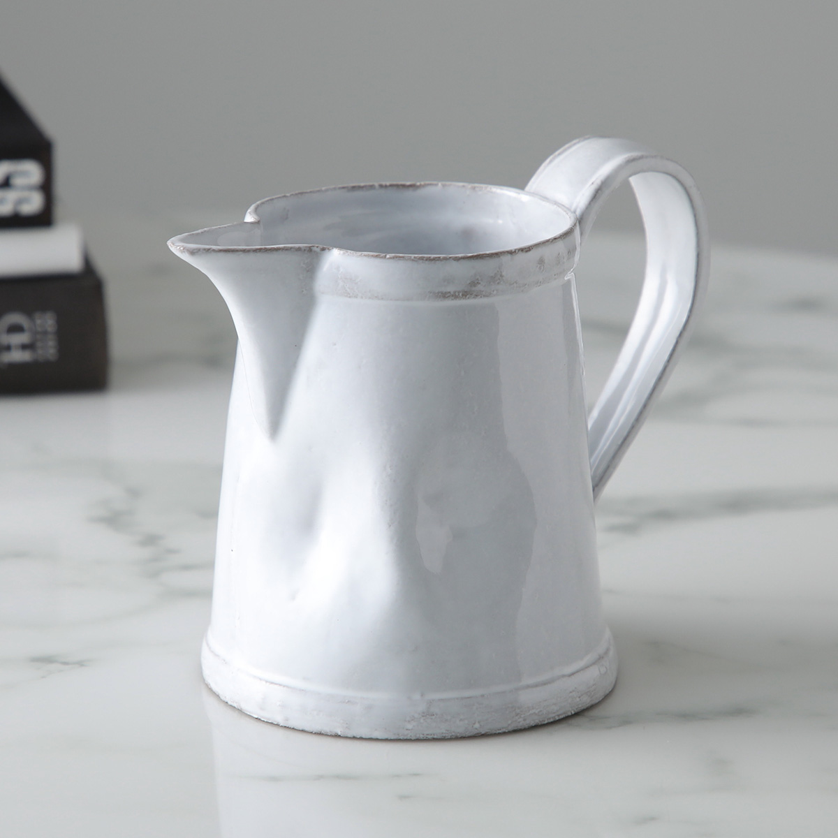 Astier de Villatte アスティエ・ド・ヴィラット スモールピッチャー Sobre ソーブル VSESBR10 陶器 食器 水差し 花器 フラワーベース 【返品交換不可】の画像