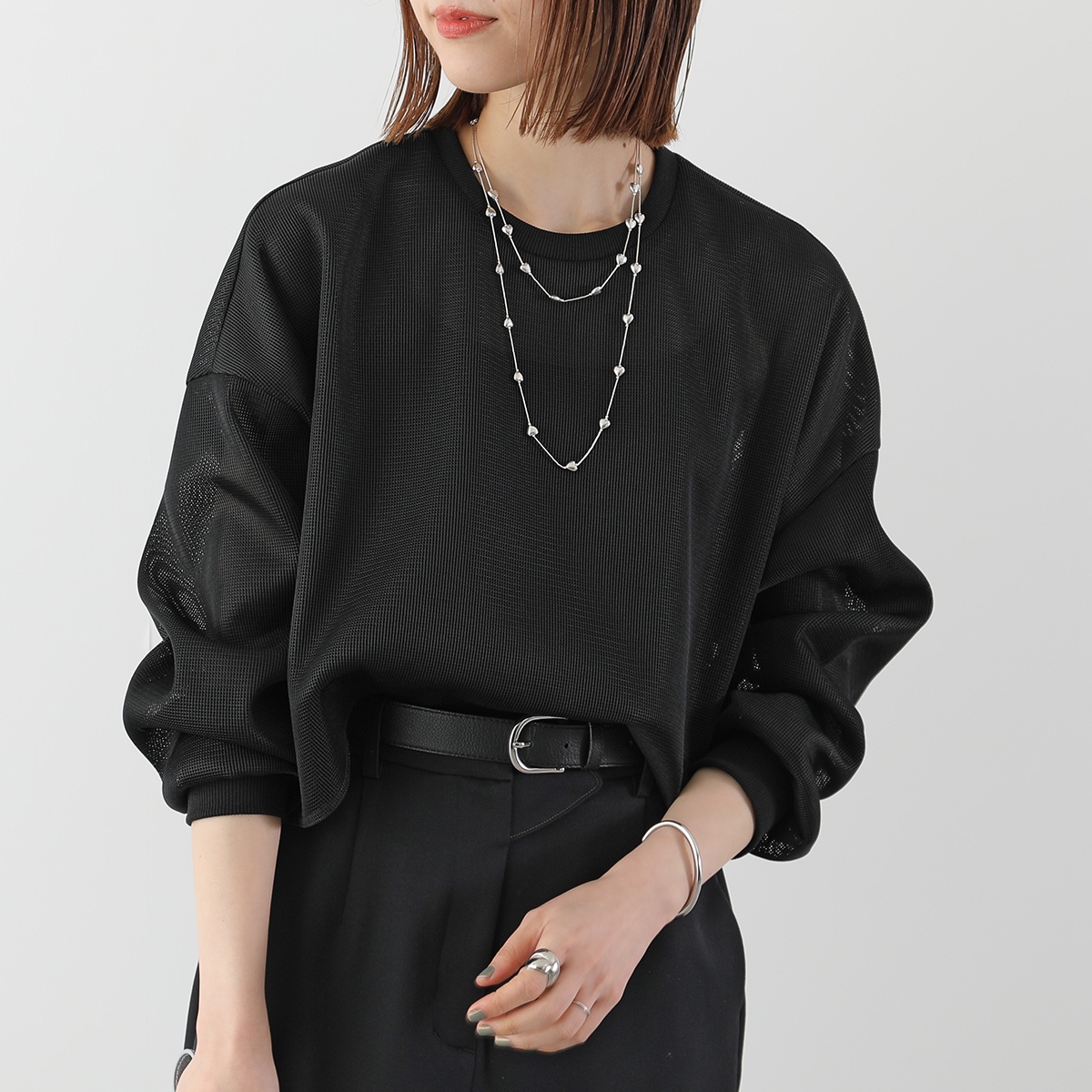 ourlegacy メッシュトップス アワーレガシー OUR LEGACY COCO SHIRT ココ シャツ 長袖 メッシュ