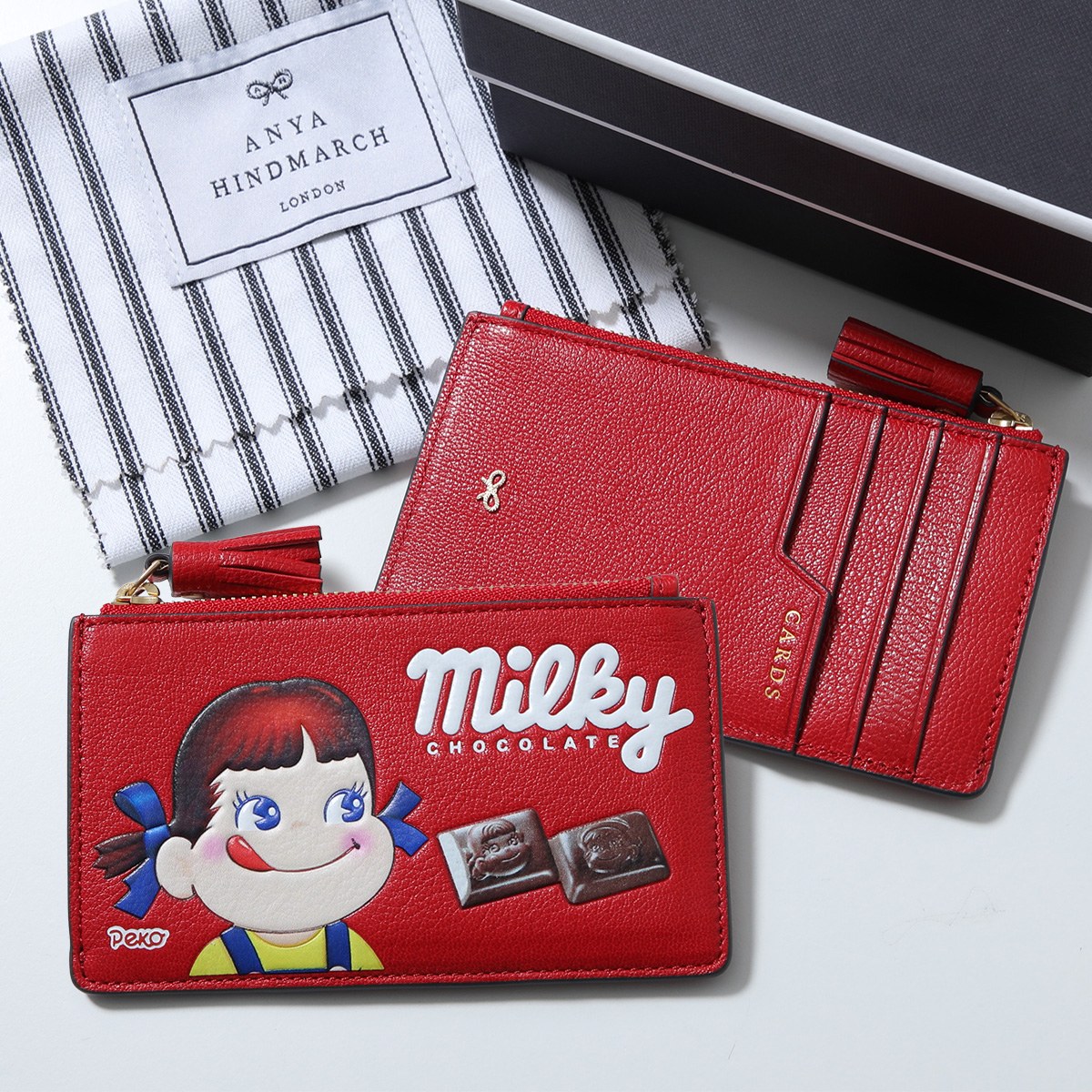 ANYA HINDMARCH（アニヤ・ハインドマーチ） コインケース Milky 205597