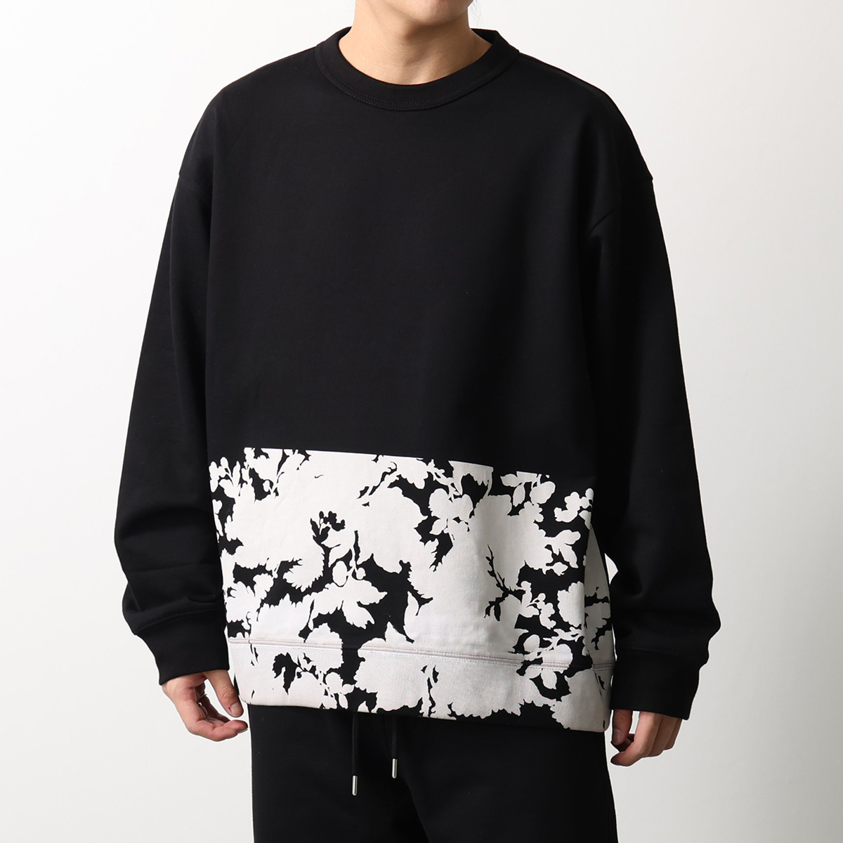 DRIES VAN NOTEN フットボール カットソー スウェット M 総柄 DRIES VAN NOTEN（ドリス ヴァン ノッテン） スウェットシャツ HAX PR