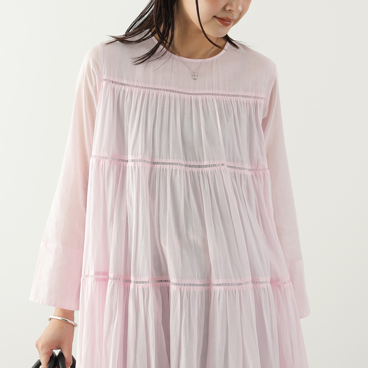 NE QUITTEZ PAS!（ヌキテパ） ne Quittez pas ワンピース Cotton Voile