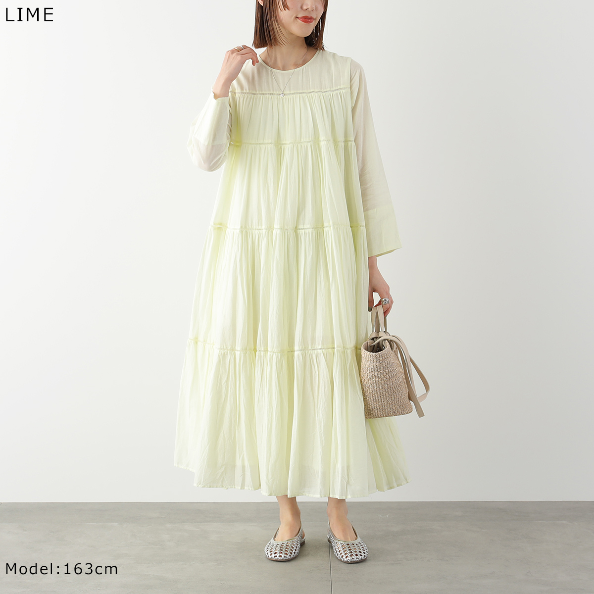 NE QUITTEZ PAS!（ヌキテパ） ne Quittez pas ワンピース Cotton Voile