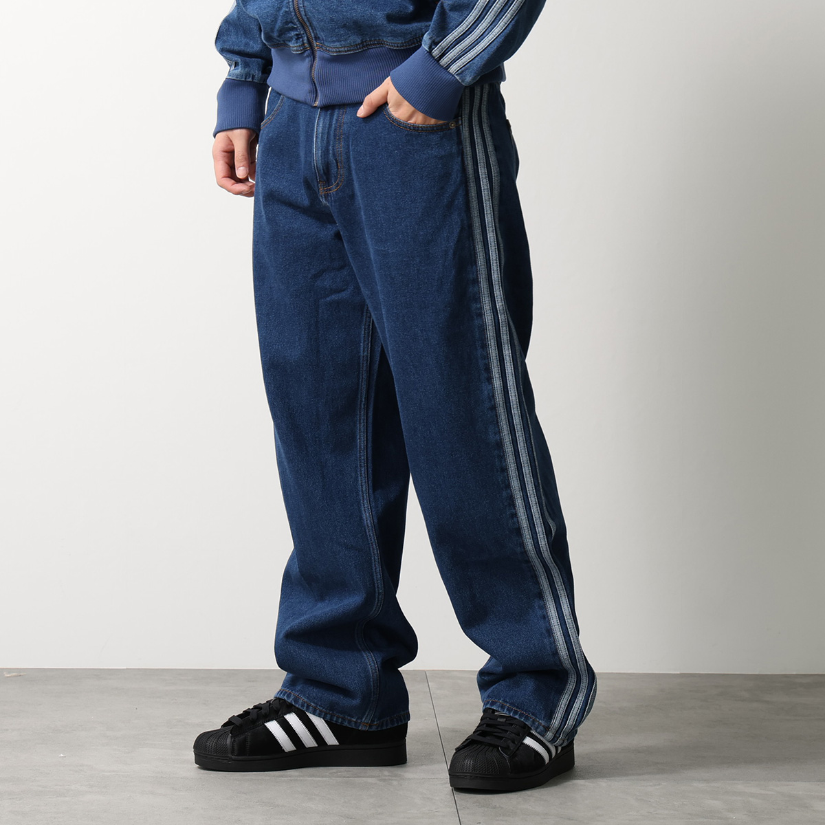adidas Originals アディダスオリジナルス デニムパンツ FIREBIRD