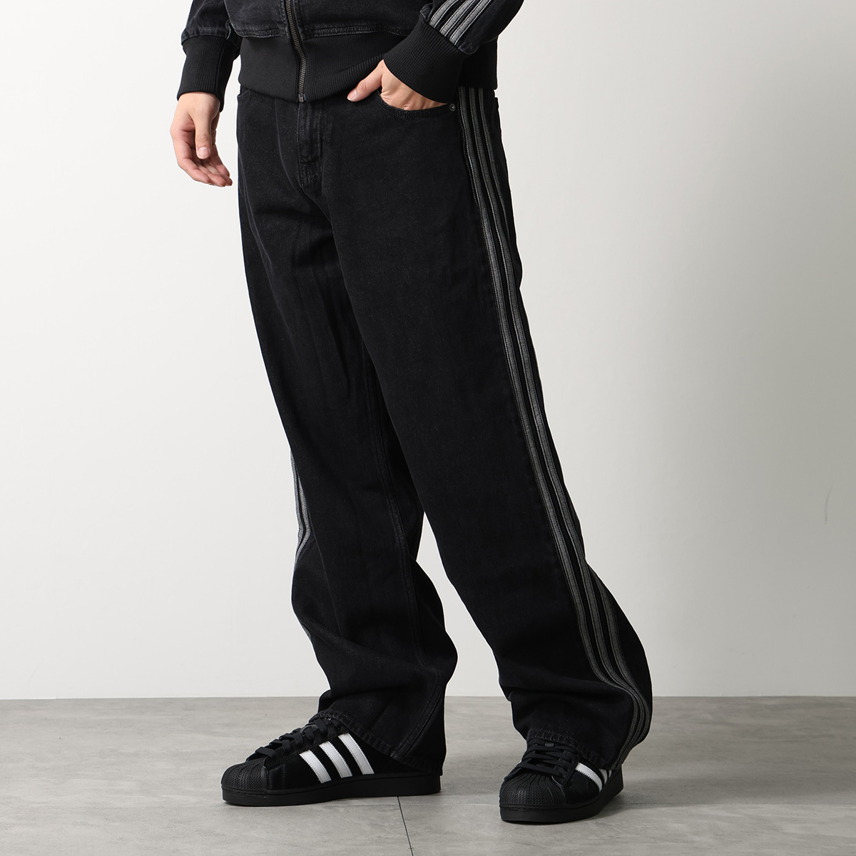 adidas Originals アディダスオリジナルス デニムパンツ FIREBIRD