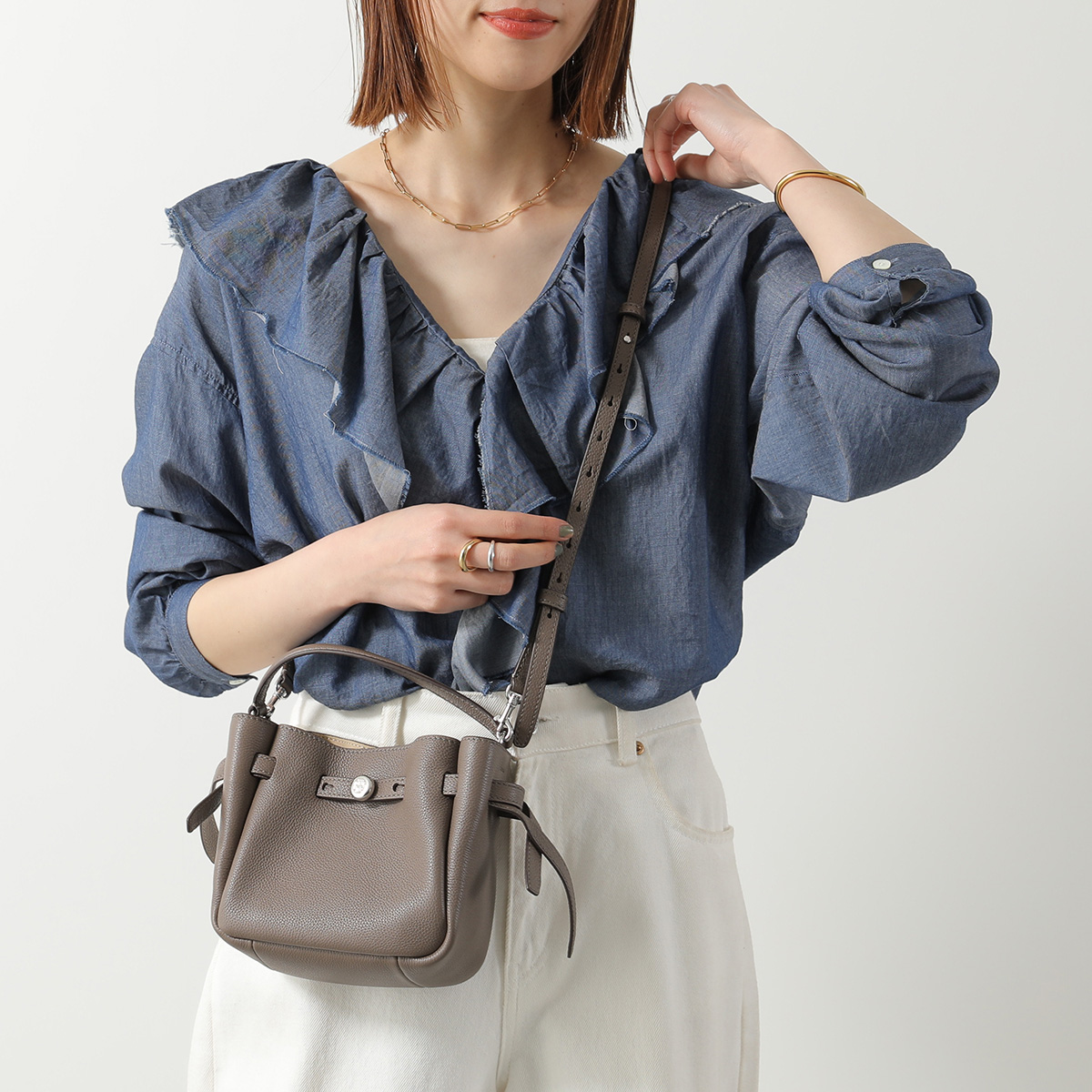（桜）Tory Burch グレー ビジネスバッグ 保存袋付き 桜様専用）Tory Burch グレー ビジネスバッグ 保存袋付き 【公式通販】