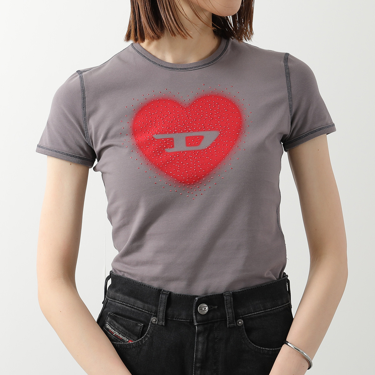 DIESEL（ディーゼル） Tシャツ T-UNCUTIES LONG S5 A20980 0QHHA