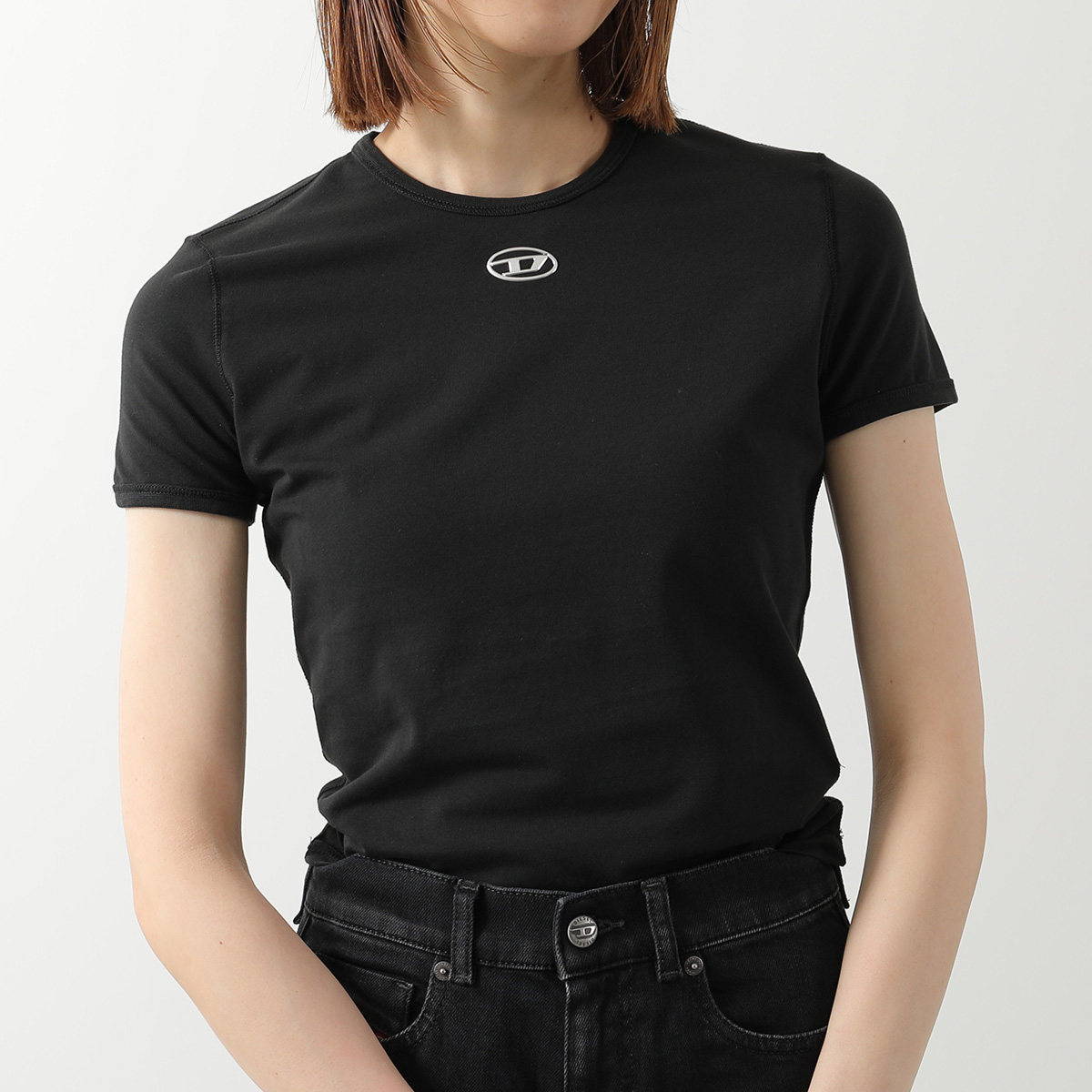 DIESEL（ディーゼル） Tシャツ T-UNCUTIESLONG-OD A19917 0AHQH
