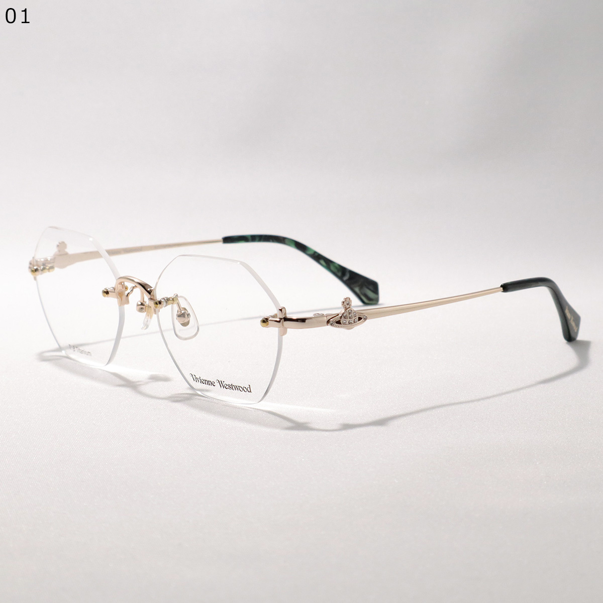 Vivienne Westwood サングラス リムレス メガネ オーブロゴ Vivienne Westwood（ヴィヴィアンウエストウッド） メガネ 40-0041