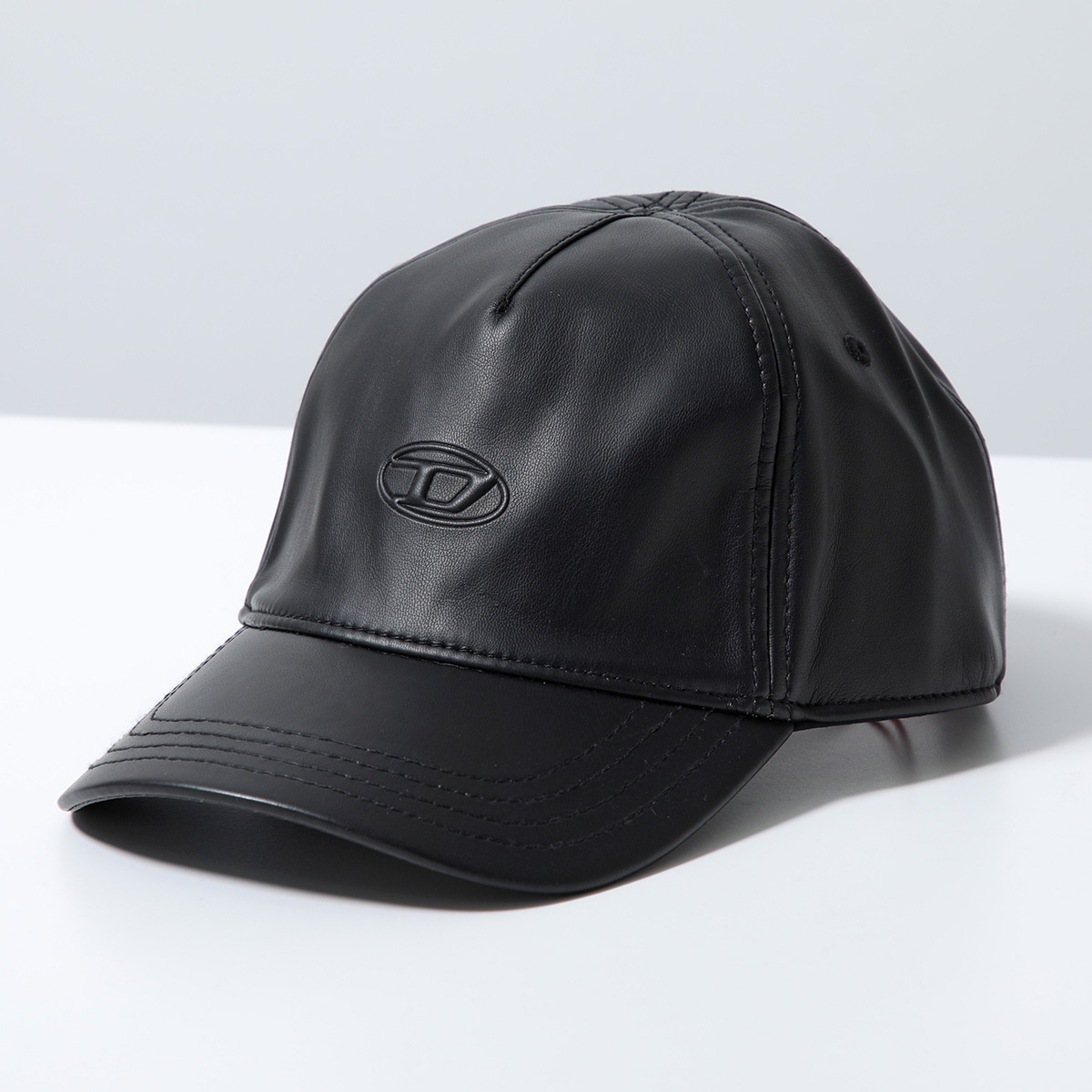 未使用級美品✨️　DIESEL　ディーゼル　ハトメ　キャップ　黒 DIESEL（ディーゼル） ベースボールキャップ C-HEATHER A19449 0PGBX