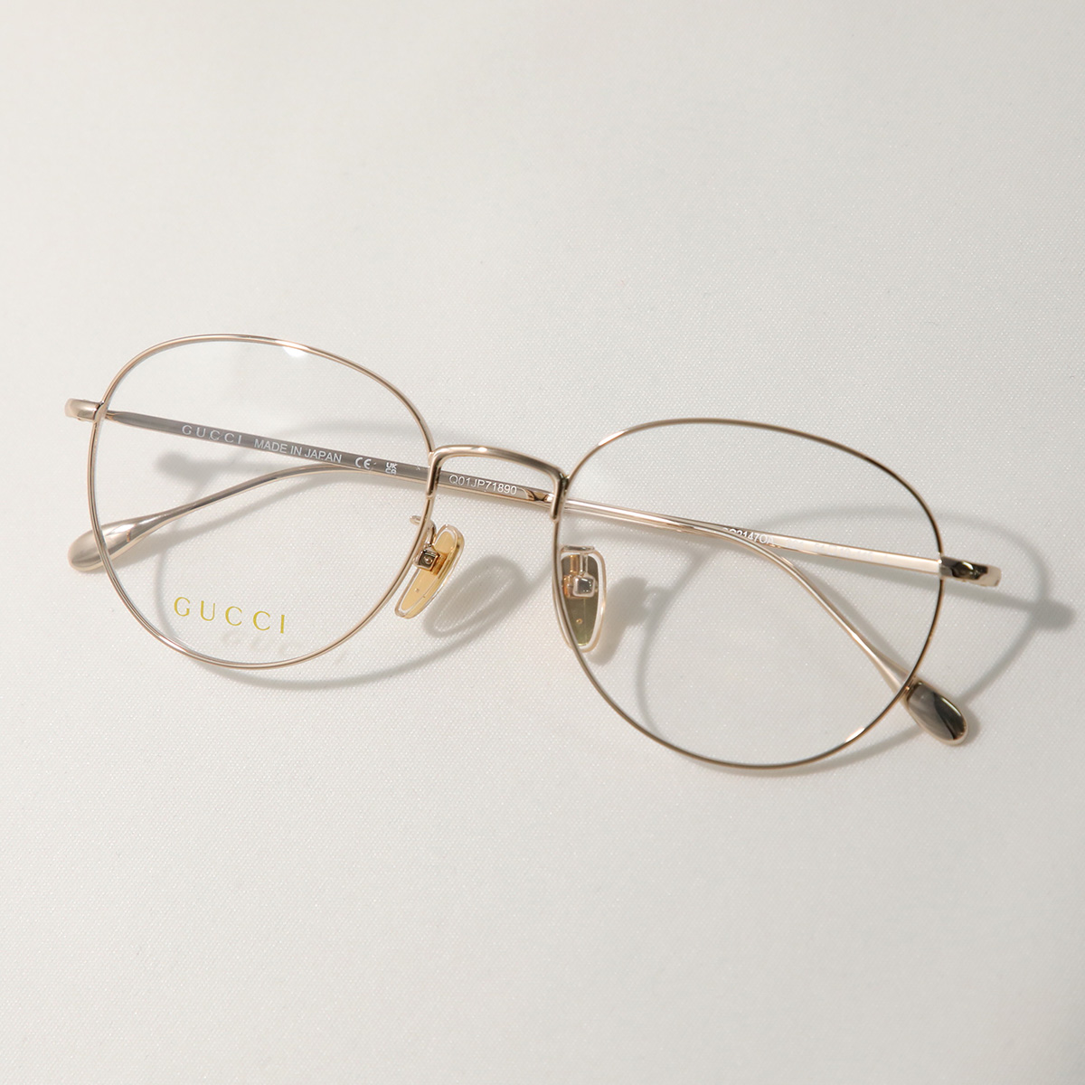 GUCCI（グッチ） メガネ GG2147OA メンズ ボストン型 メタルフレーム