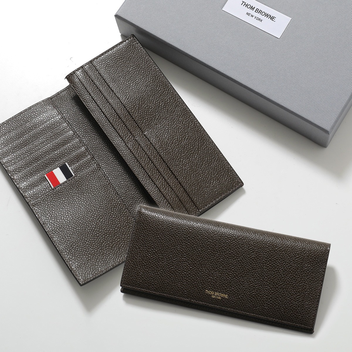 トムブラウン　長財布 THOM BROWNE（トム ブラウン） 二つ折り長財布 MAW214A 00198 メンズ