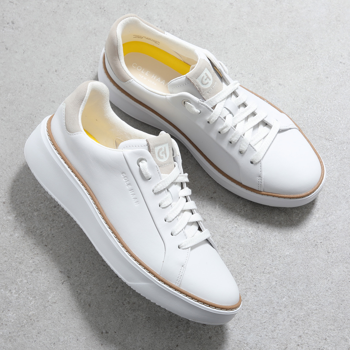 【新品未使用】COLE HAAN ホワイトスニーカー COLE HAAN（コールハーン） スニーカー GRANDPRO TOPSPIN SNEAKER