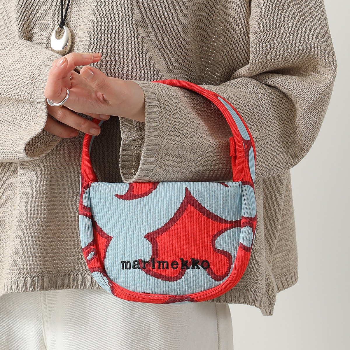 marimekko（マリメッコ） ハンドバッグ Knitted Mini Handbag Keidas