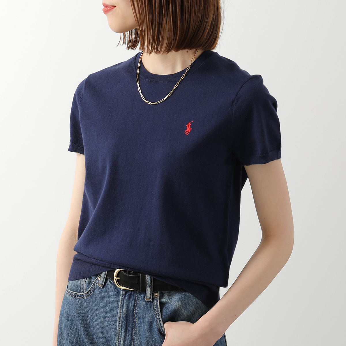 ポロ・ラルフ・ローレン 半袖ポロ　ニット POLO RALPH LAUREN（ポロ・ラルフローレン） セーター 211971872