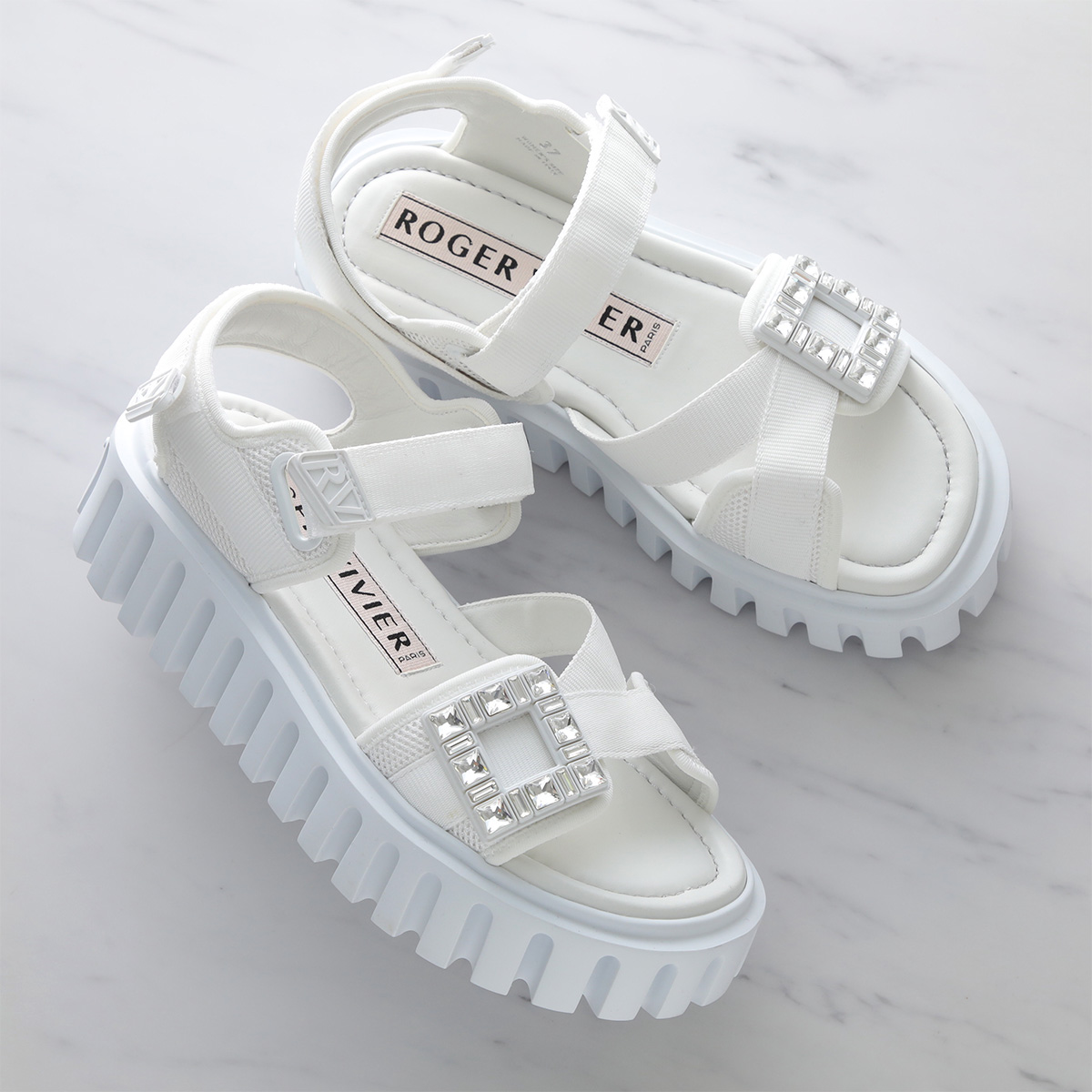 Roger Vivier（ロジェヴィヴィエ） サンダル VIV'GO THICK TREKKY