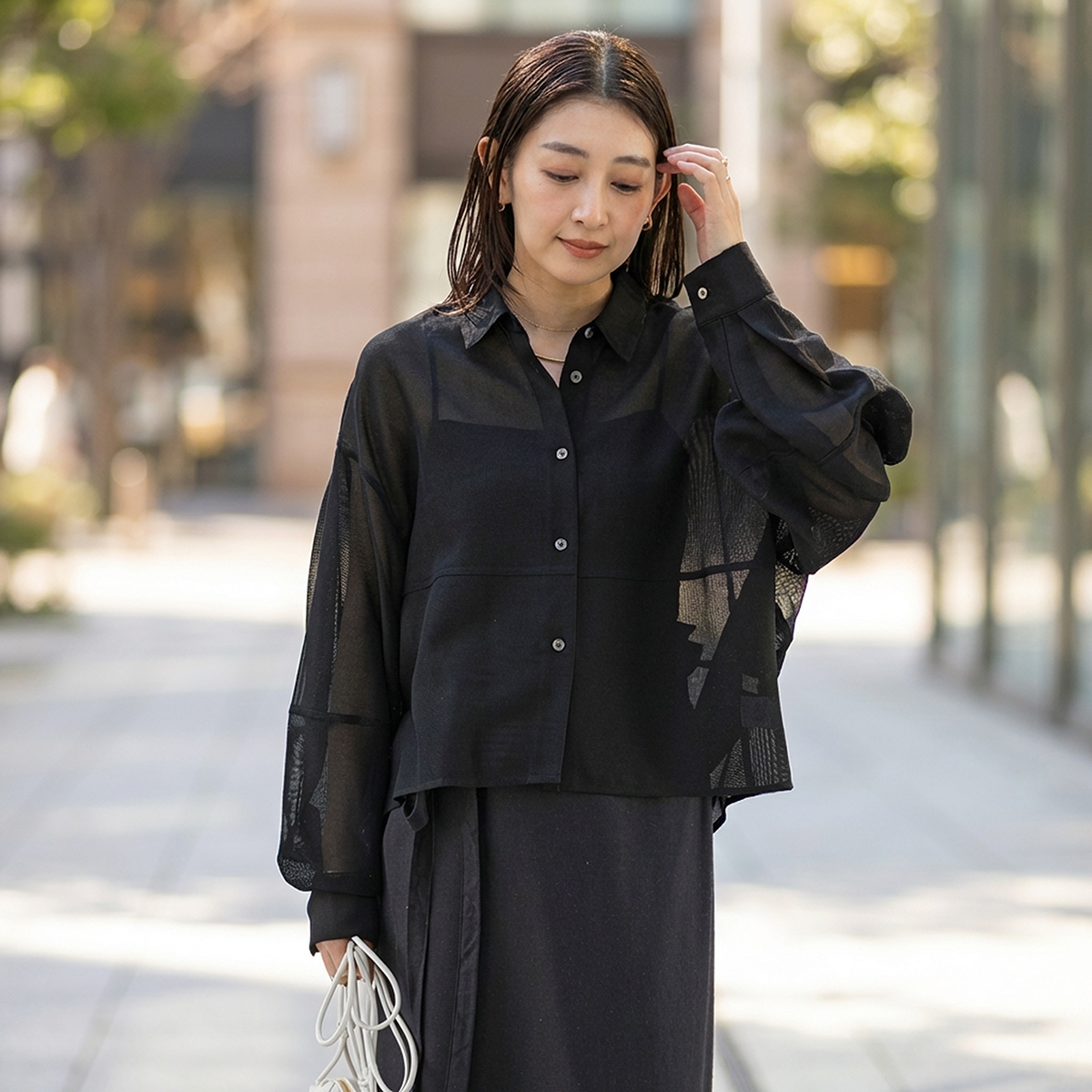 cloche（クロッシェ） クロシェ 長袖 シャツ 85588 レディース