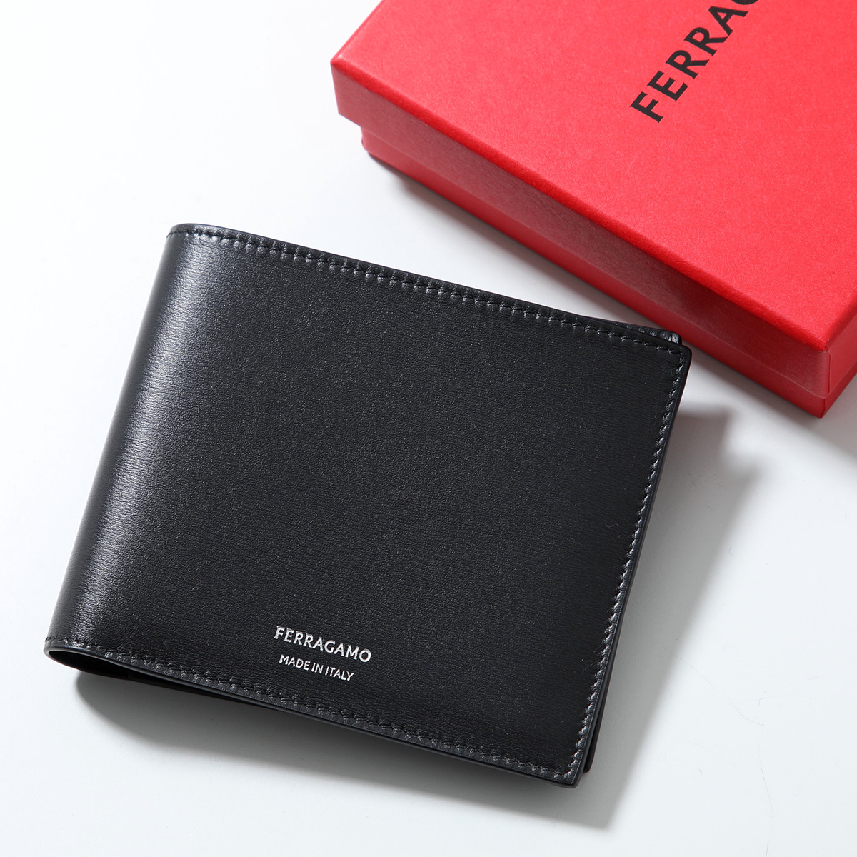 FERRAGAMO（フェラガモ） 二つ折り財布 66 1328 770093 メンズ レザー