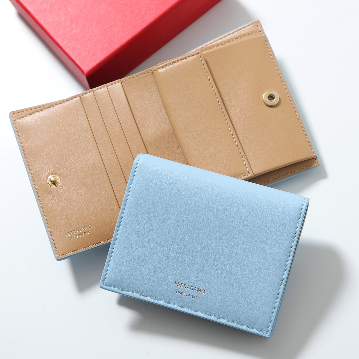 FERRAGAMO（フェラガモ） 二つ折り財布 22 0699 775327 レディース
