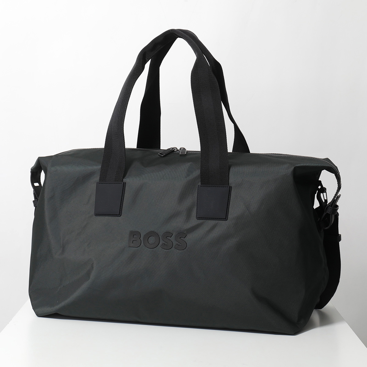 HUGO BOSS ヒューゴボス 2WAYバッグ RED BLACK 中古・古着通販】BOSS HUGO BOSS (ボス ヒューゴボス) 2WAYレザー