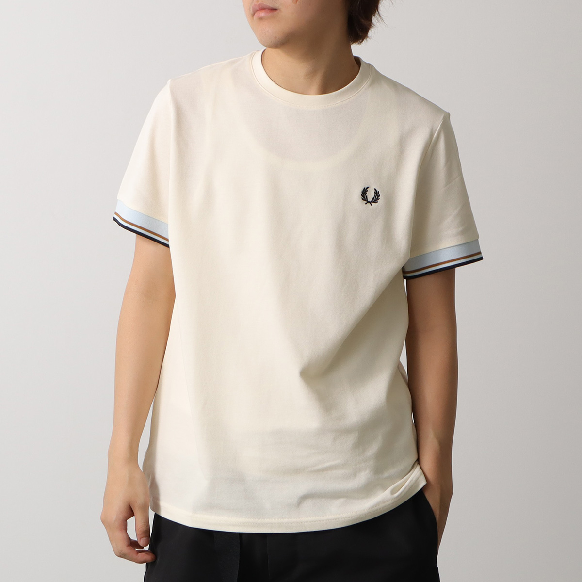 FRED PERRY（フレッドペリー） Tシャツ Twin Tipped Cuff T-Shirt