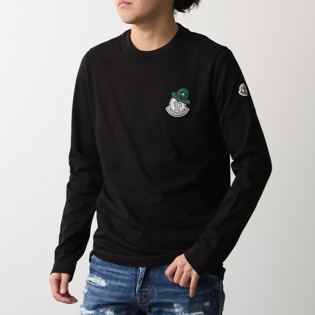 MONCLER（モンクレール） Tシャツ 8D00015 89AZ9 メンズ 長袖