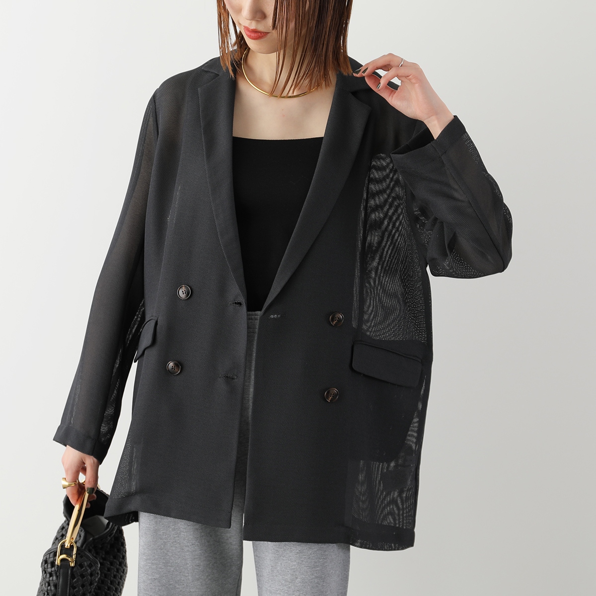 cloche（クロッシェ） クロシェ ジャケット 84510 レディース メッシュ