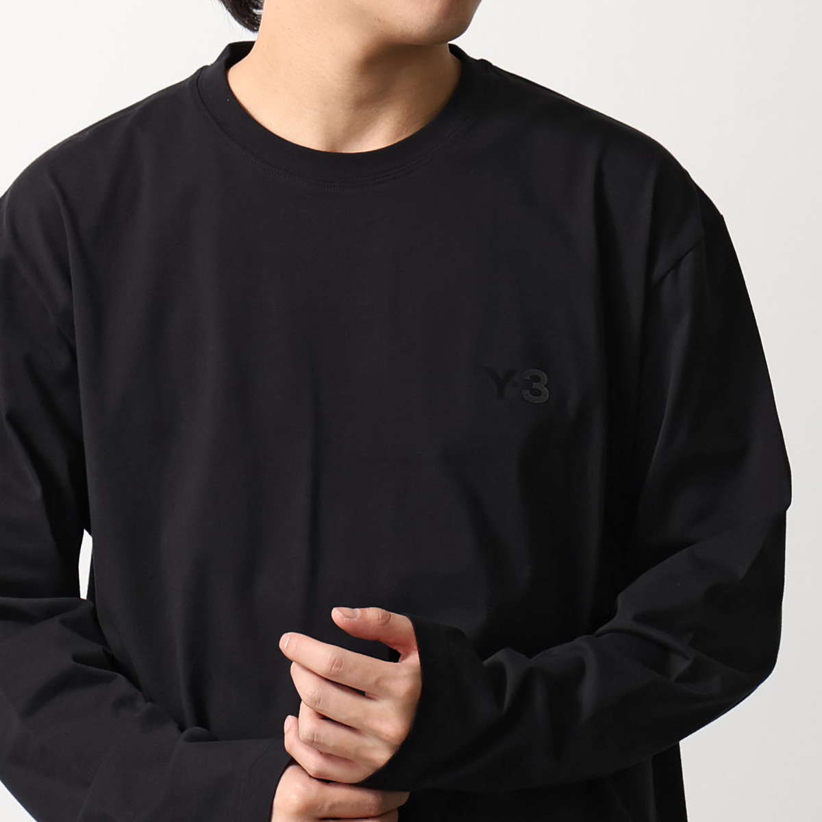 Y-3 ワイスリー Tシャツ LOGO LONG SLEEVE TEE ロゴ ロング スリーブ