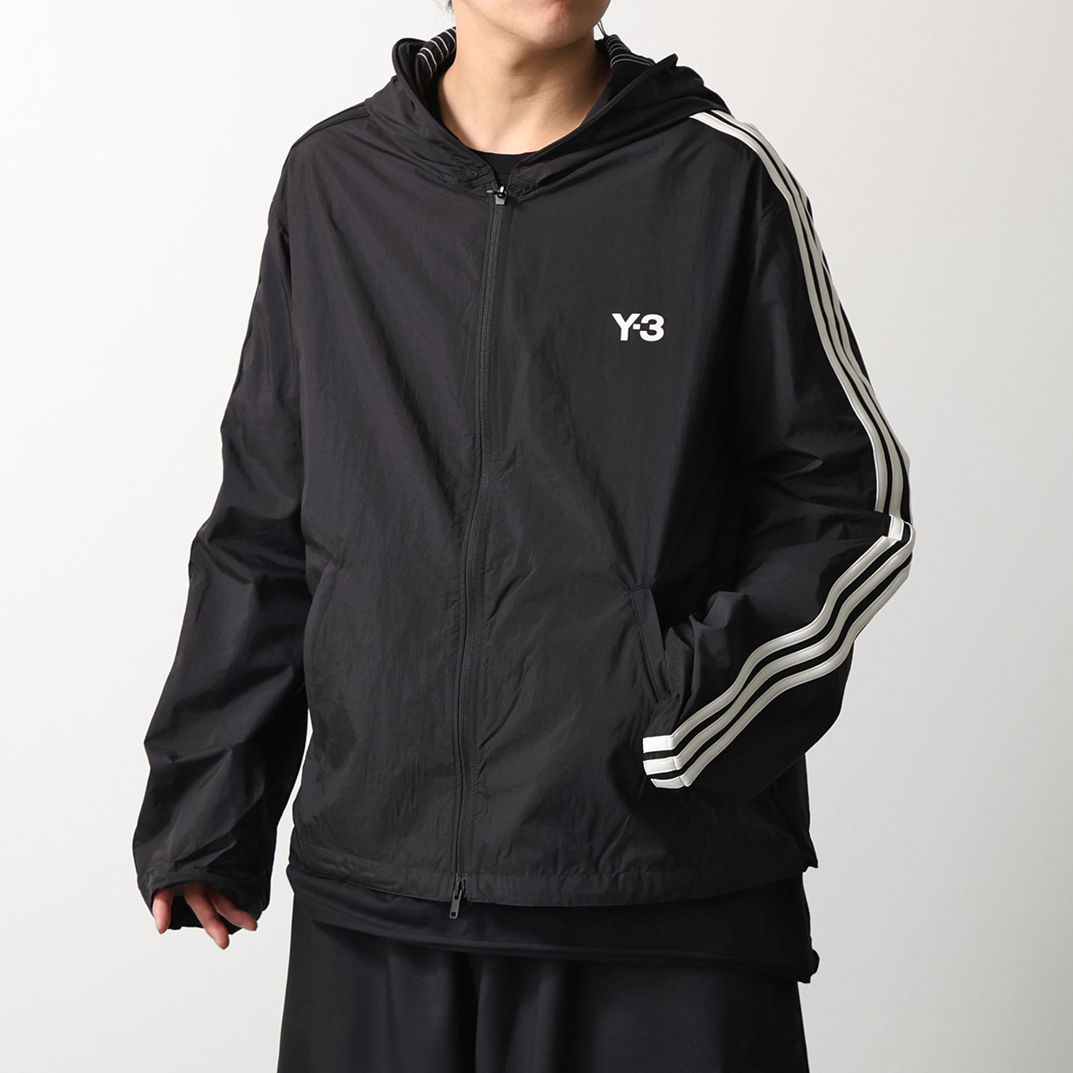 Y-3 ワイスリー ナイロンジャケット NYLON WIRED 3 STRIPES TRACK TOP