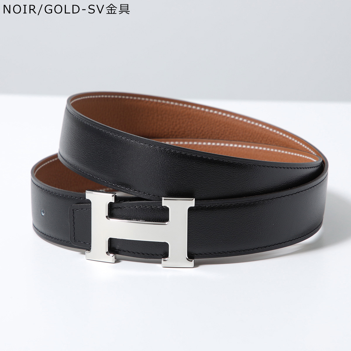 HERMES（エルメス） ベルト リバーシブル 32mm Hバックル Boucle de