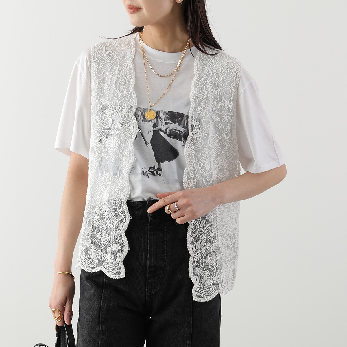 Torrazzo Donna（トラッゾドンナ） ベスト 6266-333 レディース 立体