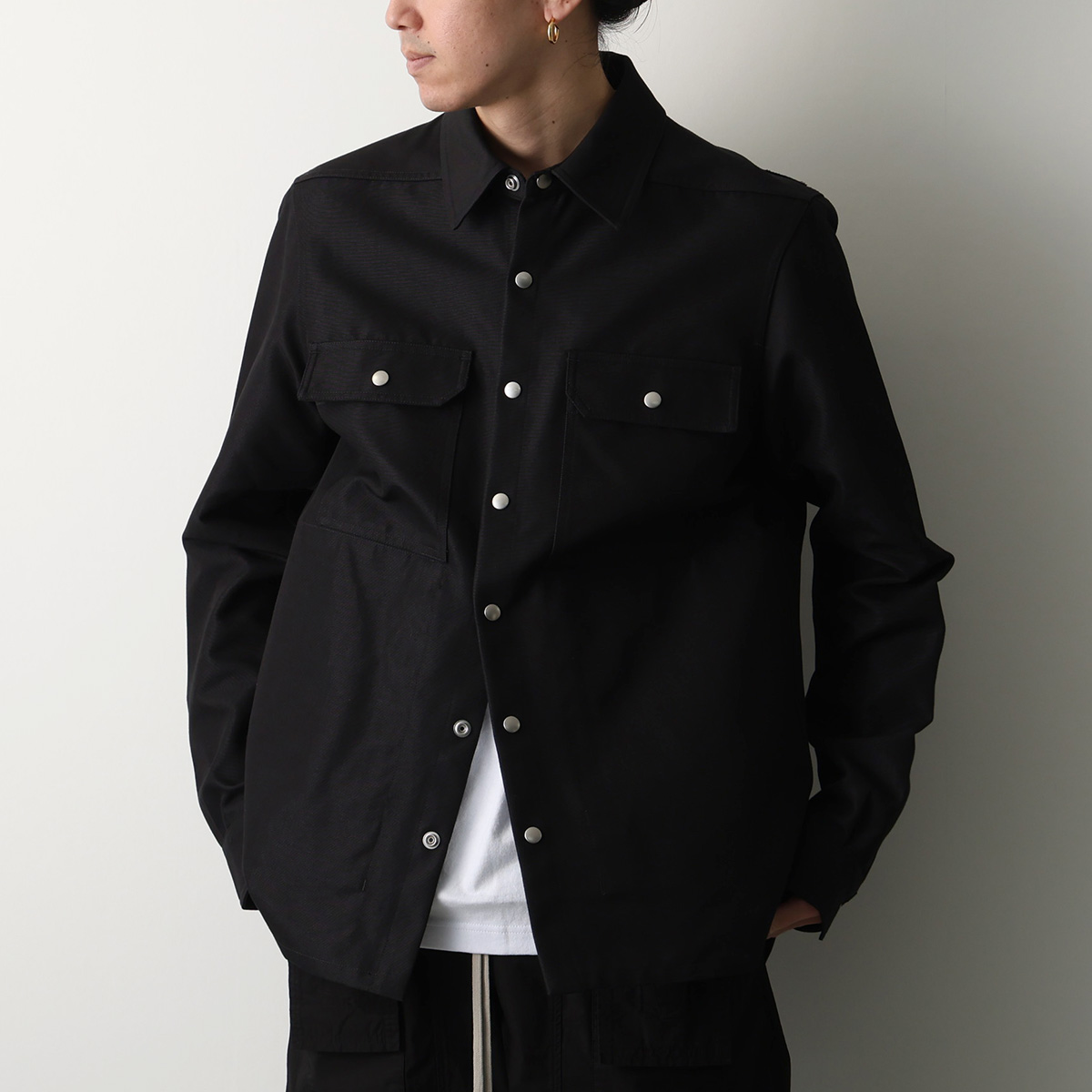 Rick Owens（リック・オウエンス） ジャケット OUTERSHIRT RU01F2729