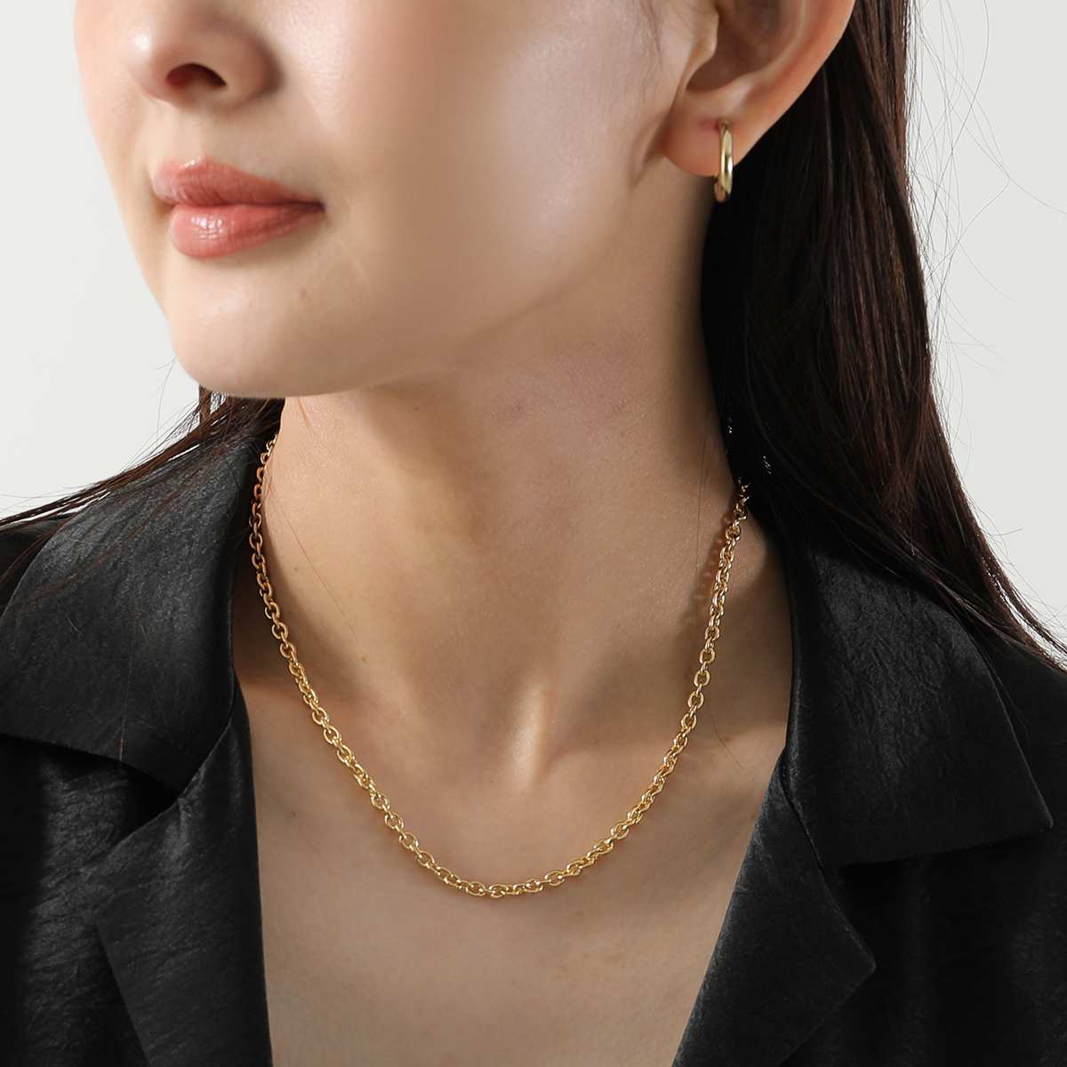 TOM WOOD（トムウッド） ネックレス Ada Chain Slim Gold アダ スリム