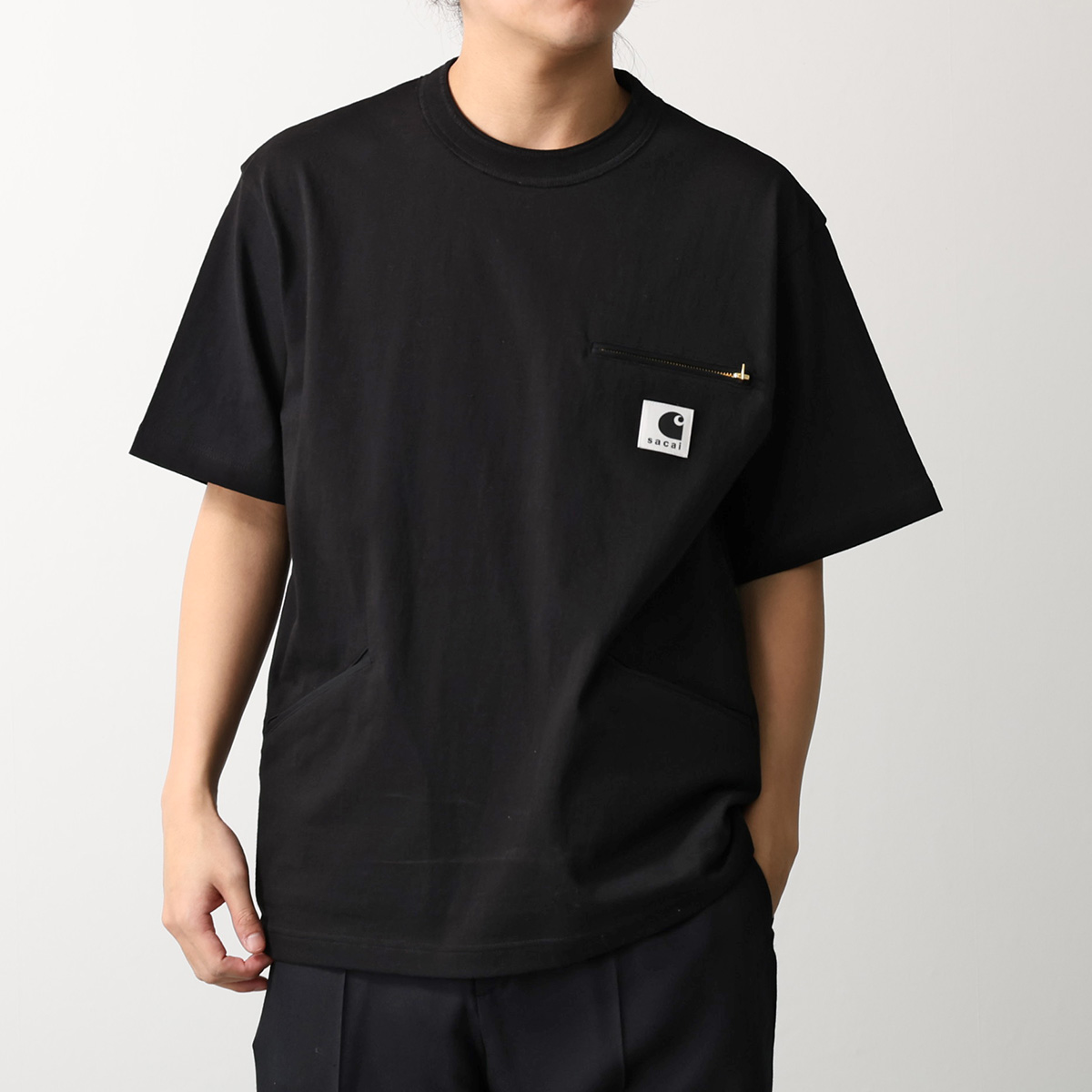 【未使用品】Sacai (サカイ)　半袖Tシャツ カットソー 25-07805 sacai - Sacai(サカイ) メンズ トップス Tシャツ・カットソーの通販 by