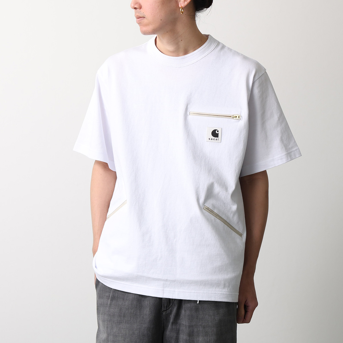 sacai（サカイ） × Carhartt WIP カーハート コラボ Tシャツ 26-01092S
