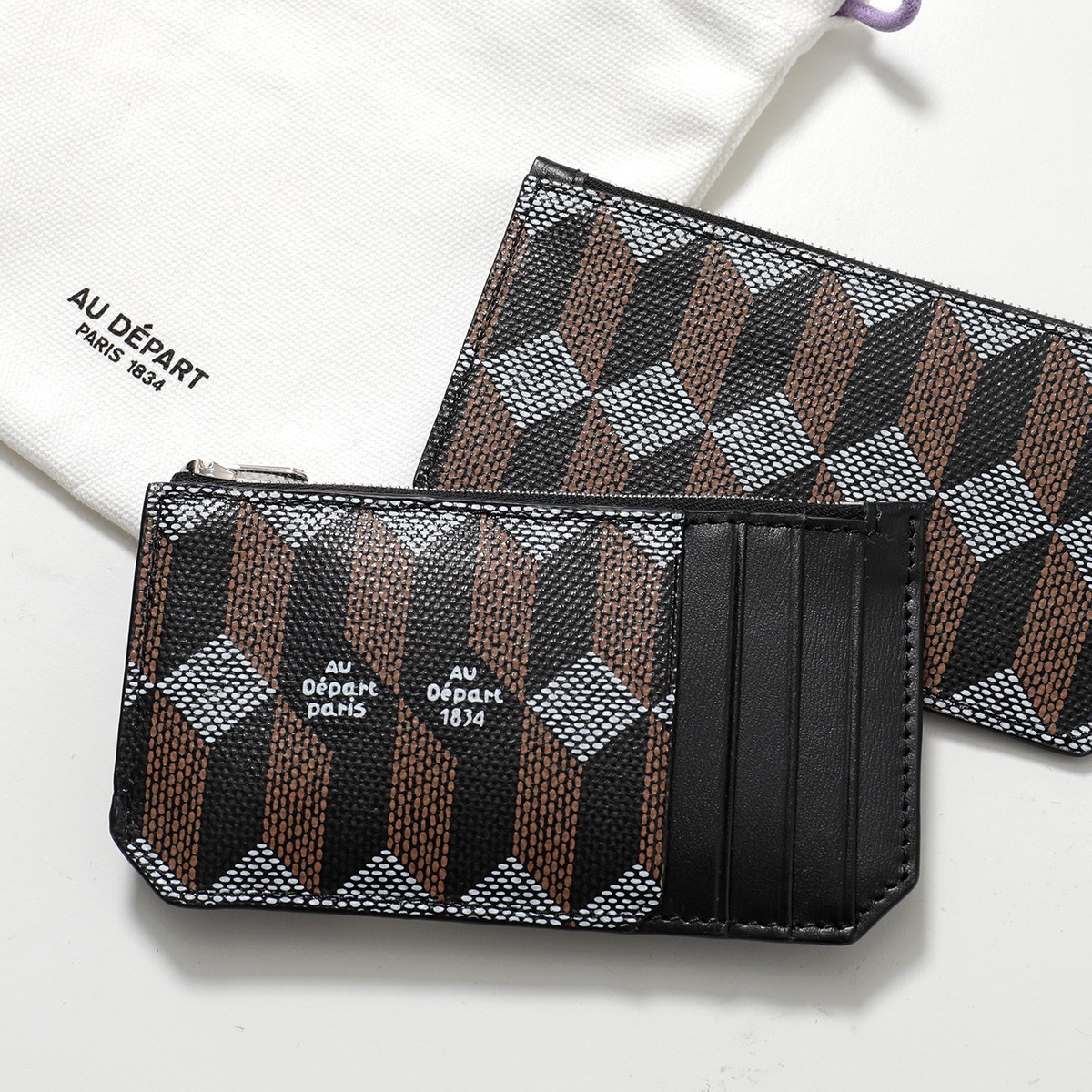AU DEPART PARIS オーデパール コインケース ZIP CARD HOLDER SCAZ001