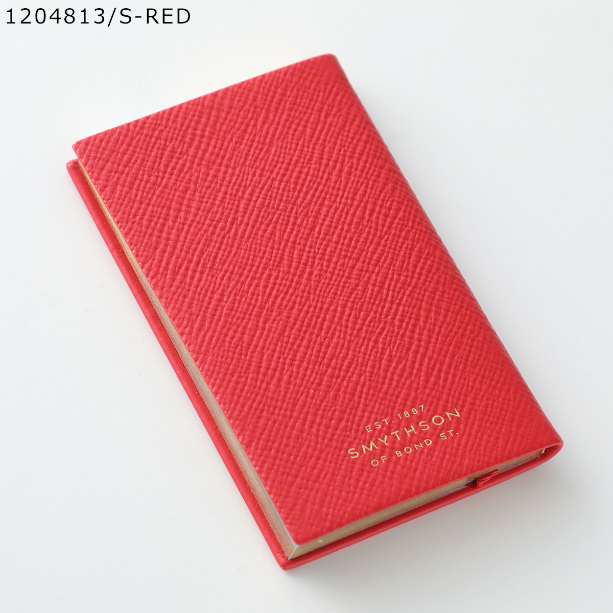 Atsuto様:未使用 スマイソン Smythson ジョッター レッド Pre Smythson（スマイソン） ノートブック P/G WFR NOTEBOOK FR レディース