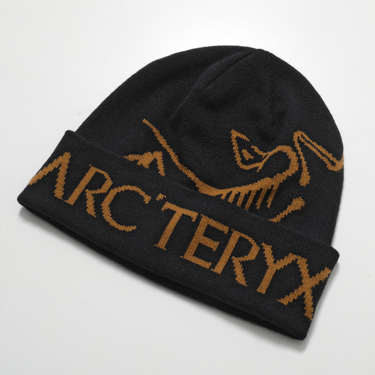 希少 00s Old Arc'teryx ニット帽 メタルロゴ ビーニー Y2K org.jpg