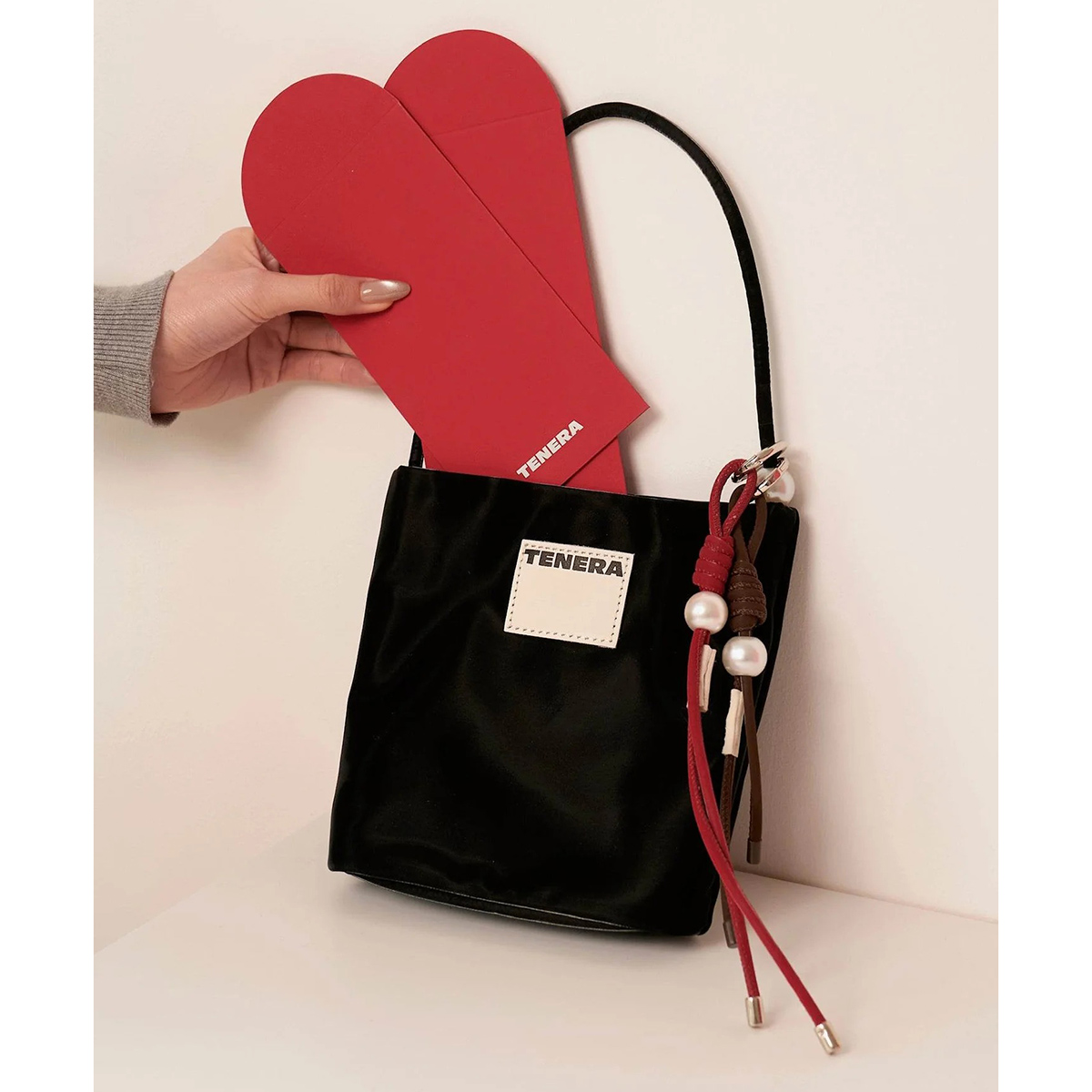 TENERA テネラ ハンドバッグ Pearl Bag パールバッグ レディース 