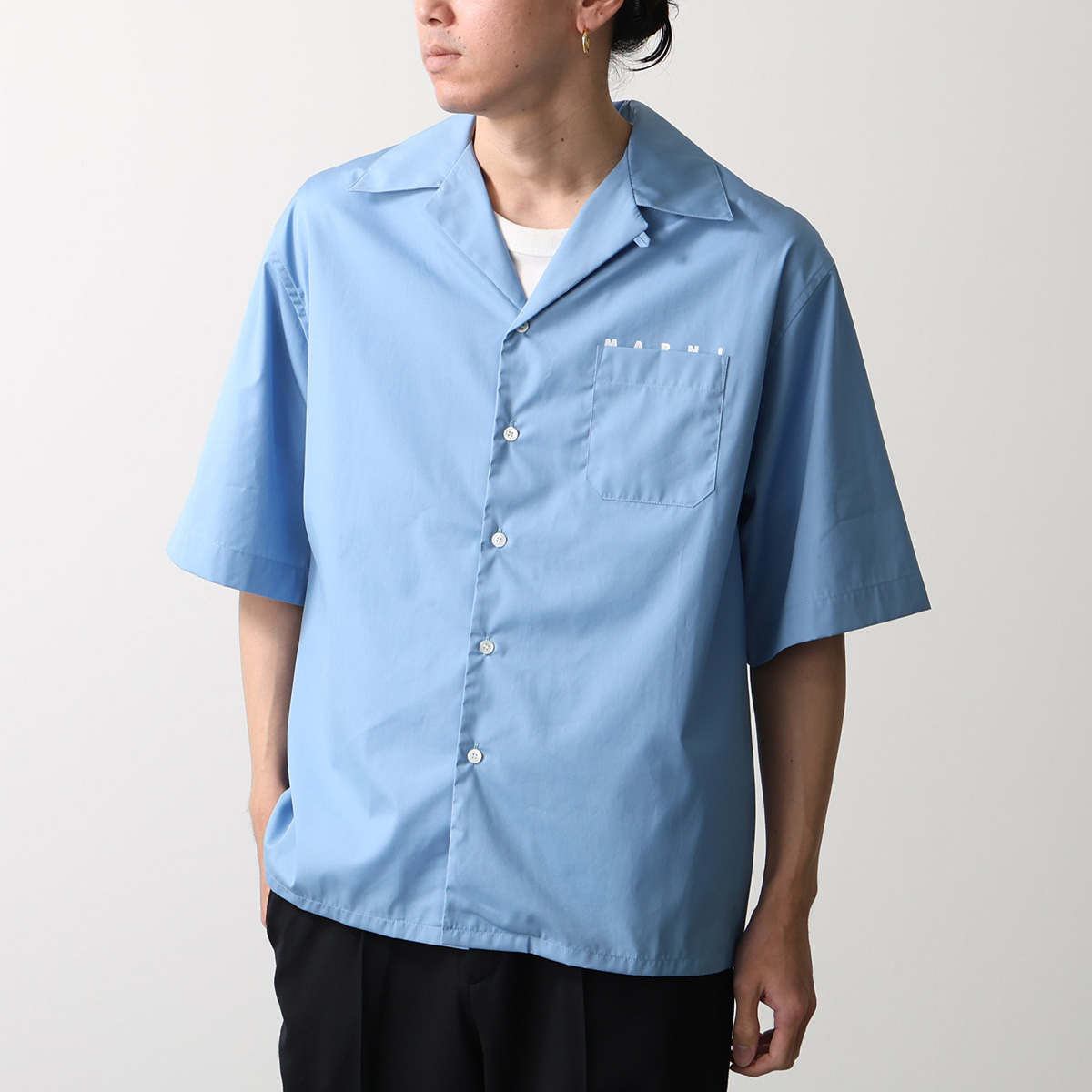 MARNI（マルニ） ボウリングシャツ CUMU0213PP USCT88 メンズ 半袖