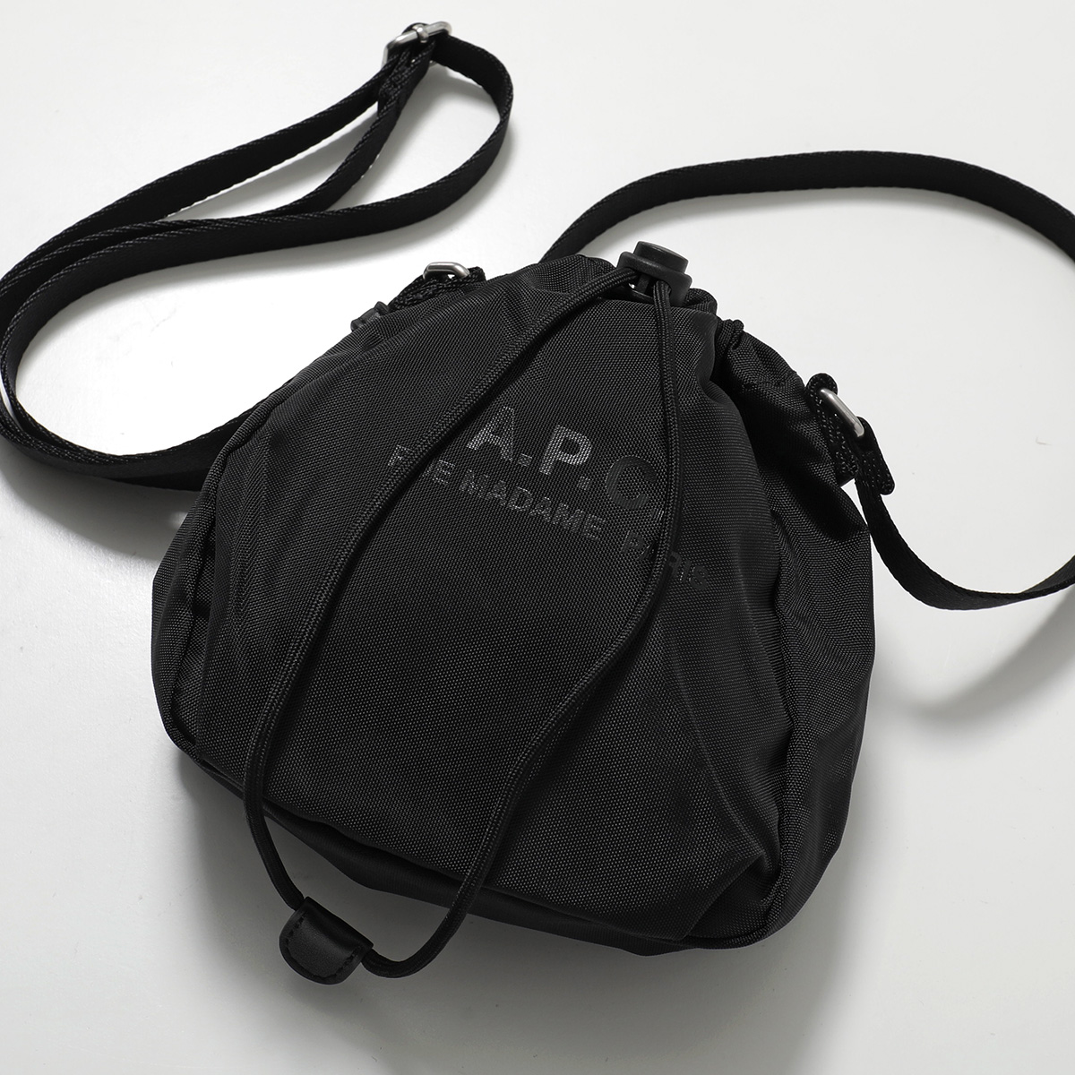 A.P.C. ボディバッグ ブラック コットン100% 楽天市場】APC A.P.C. アーペーセー ボディバッグ sac ceinture nino