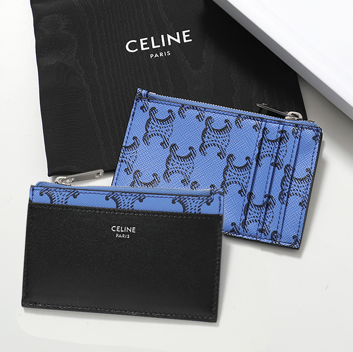 CELINE（セリーヌ） コインケース 10F992V18.07QI メンズ トリオンフ