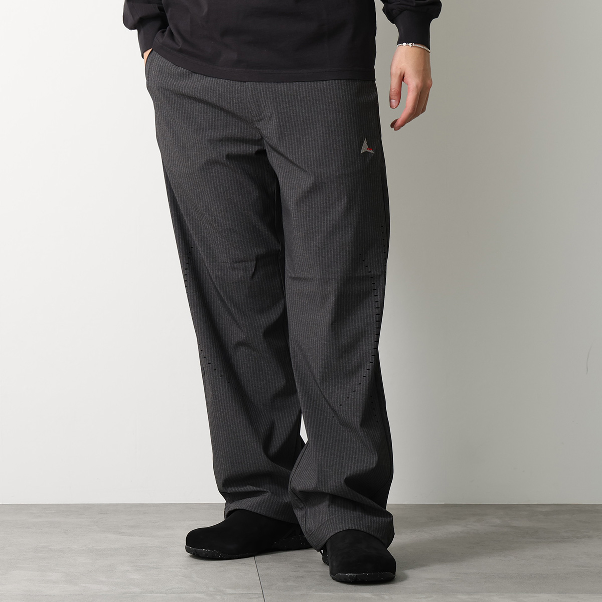 ROA ロア ナイロンパンツ NUMB PINSTRIPED PACKABLE PANTS YBUW012FA05